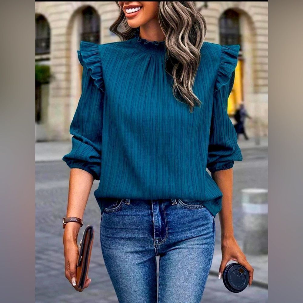 High Neck Blouse